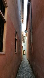 Alley amidst buildings