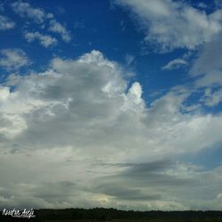 Low angle view of sky