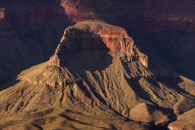 View of rock formations