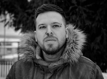 Portrait of young man