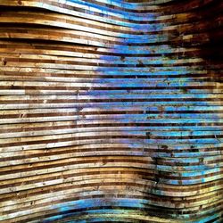 Full frame shot of wooden wall