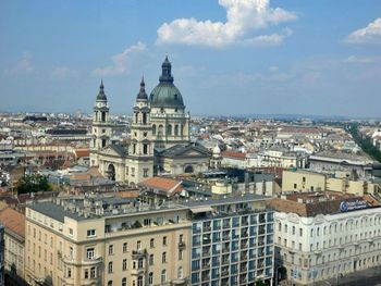 View of city against sky