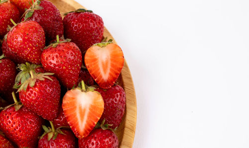 Close-up of strawberries