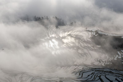 Full frame shot of water against sky
