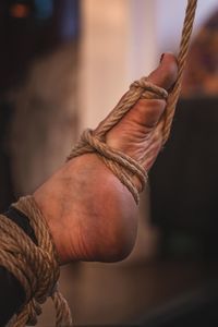 Foot bondage