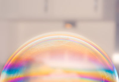 Close-up of bubbles