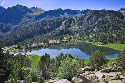 Madriu-perafita-claror valley, declared a world heritage site by unesco in 2004 andorra, europe