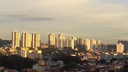 View of city against sky