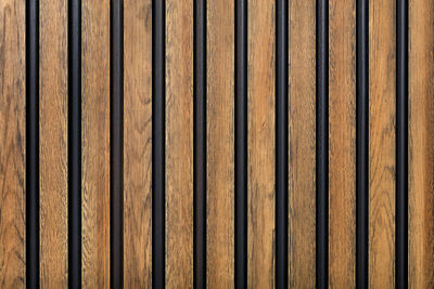 Full frame shot of wooden wall