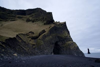 Black vulcano sand bech iceland