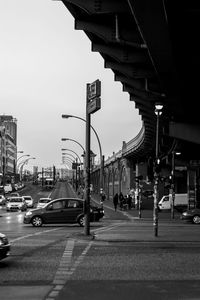 Traffic on city street