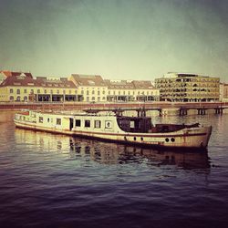 Boats in sea