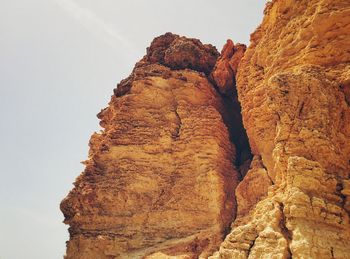 Scenic view of rock formations