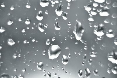 Full frame shot of water drops