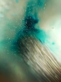 Full frame shot of sea seen through glass