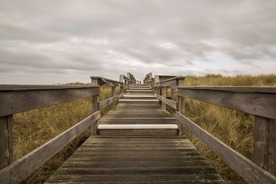 Steps leading towards sky