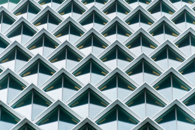 Full frame shot of patterned building