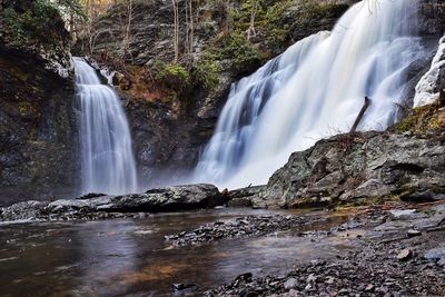 Waterfall in forest