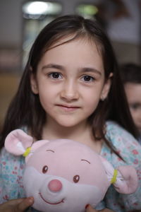 Portrait of smiling girl