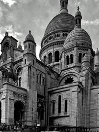 Low angle view of historical building