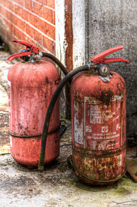 Close-up of rusty metal