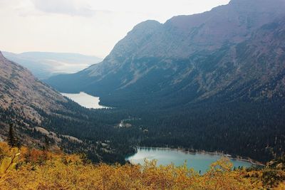 Scenic view of lake