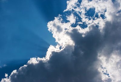 Low angle view of clouds