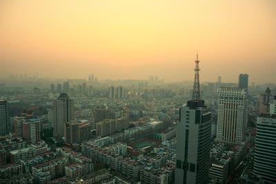 Aerial view of cityscape