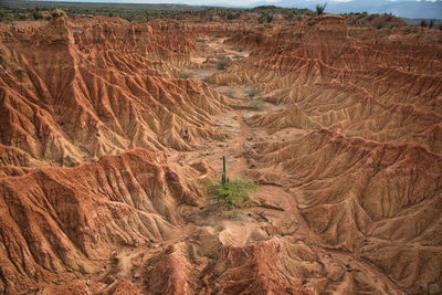 Scenic view of desert