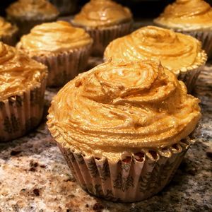 Close-up of cupcakes