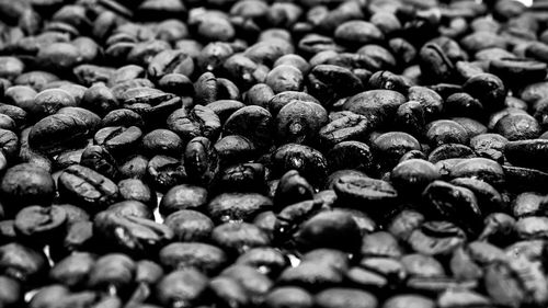 Full frame shot of coffee beans