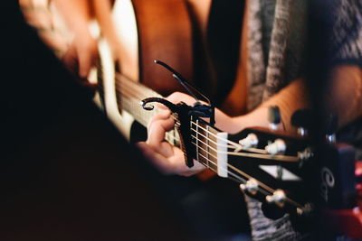 Man playing guitar