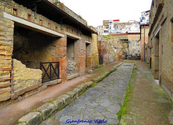 Street amidst buildings in city