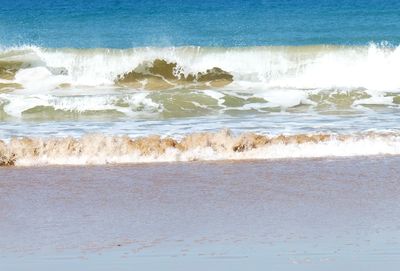 Scenic view of beach