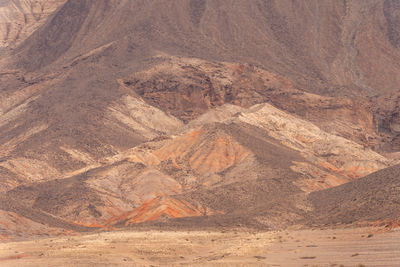 Rock formations in desert