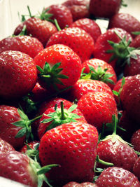 Close-up of strawberries