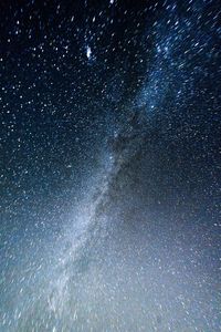 Low angle view of stars in sky