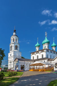 Cathedral of the entry of the theotokos into the temple of jerusalem in tolga monastery, russia