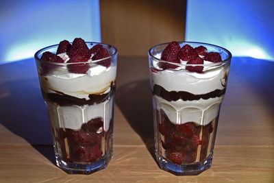 Close-up of drink in glass