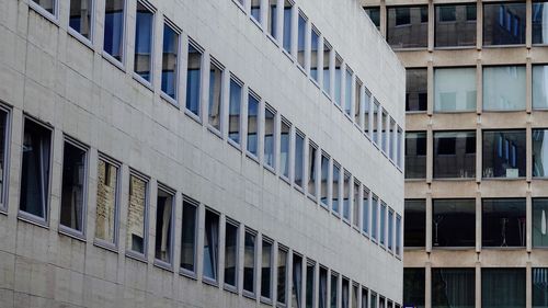 Low angle view of modern building