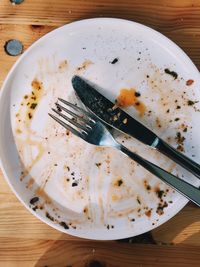 Close-up of food on plate