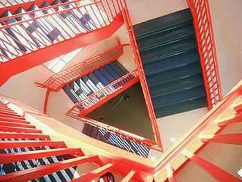 Low angle view of staircase