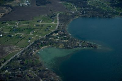 Aerial view of cityscape