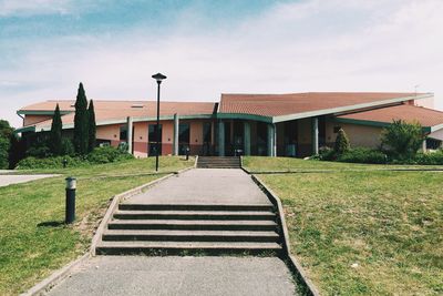 View of built structure against sky