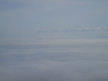 Scenic view of cloudy sky