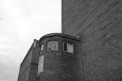 Low angle view of building against sky