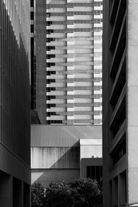 Low angle view of modern building