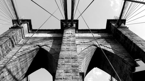 Low angle view of bridge
