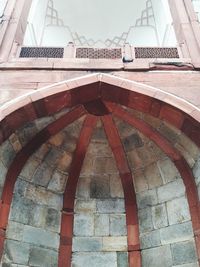 Low angle view of historical building