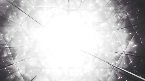 Reflection of building in water